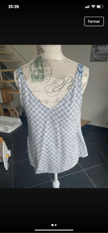 T-shirt sans manches Bonobo taille S