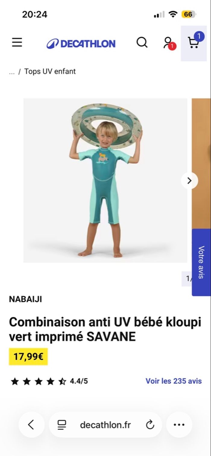 Combinaison maillot de bain - photo numéro 7