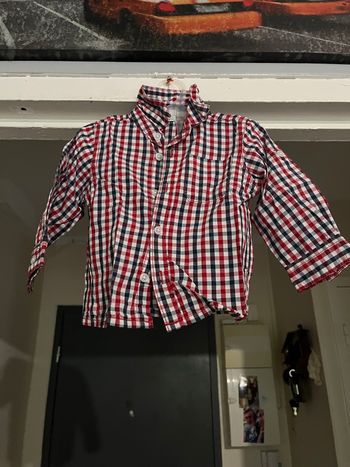 Chemise garçon 9 mois mes petits cailloux