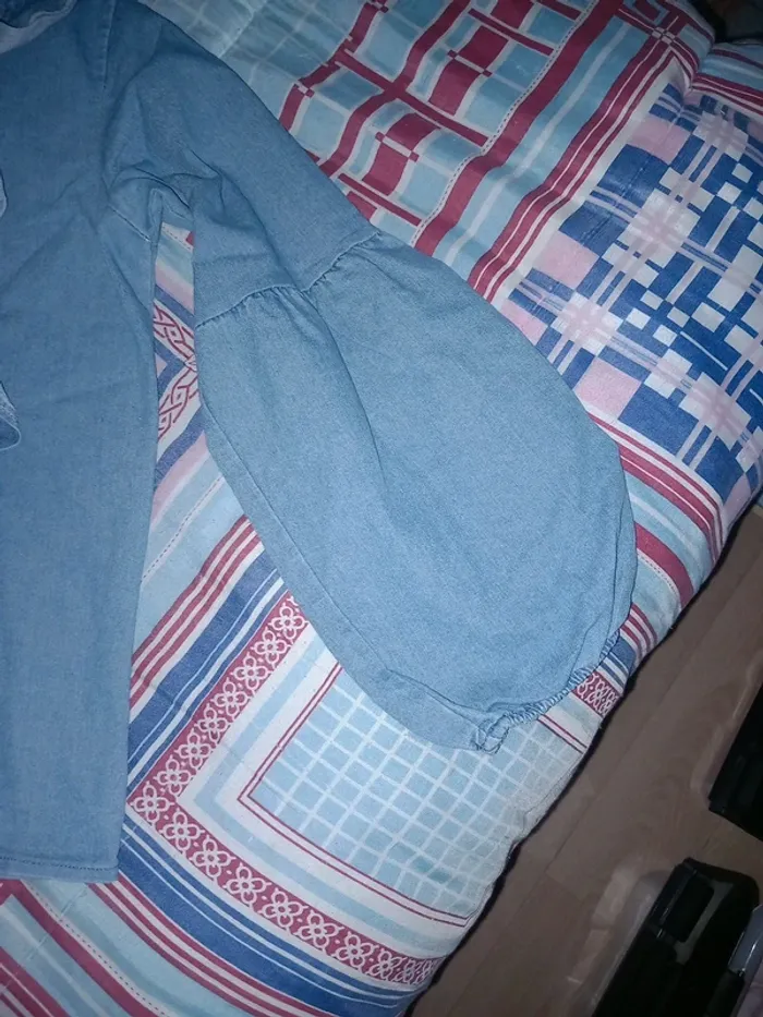 Blouse jean 12 ans - photo numéro 2
