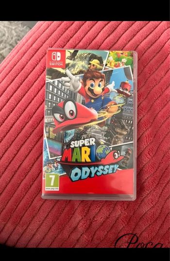 Jeu Super Mario Odyssey Switch avec Boîte d'origine