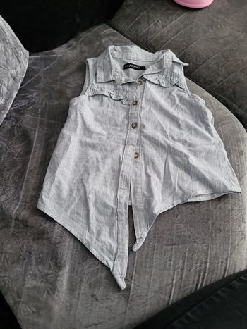 Chemise in extenso bleu