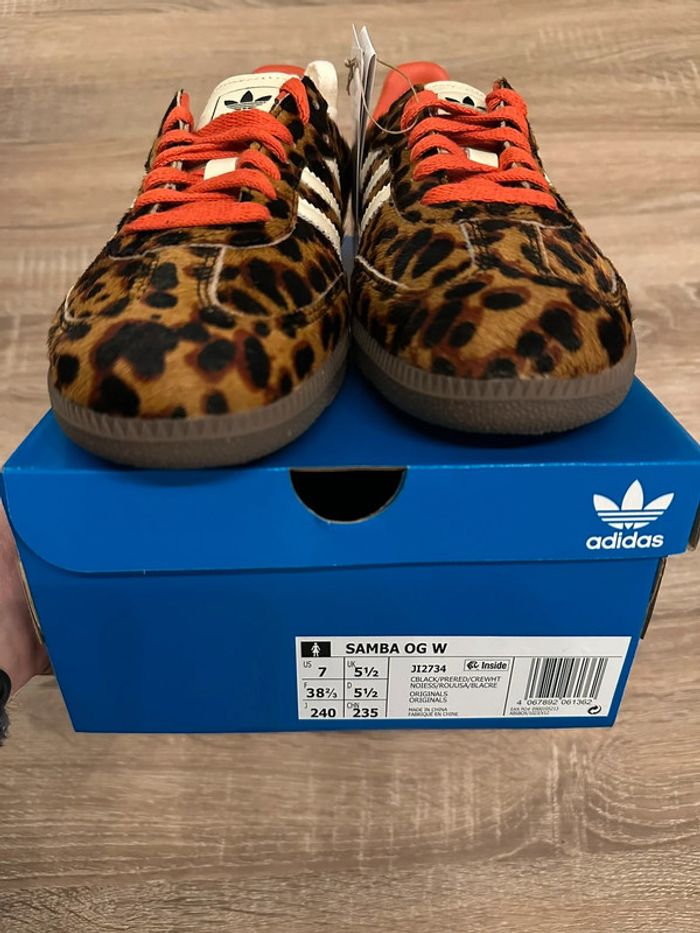 Adidas Samba OG - Preloved Red Leopard - photo numéro 8