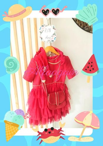 Magnifique ensemble robe dream tao circus 7/8ans