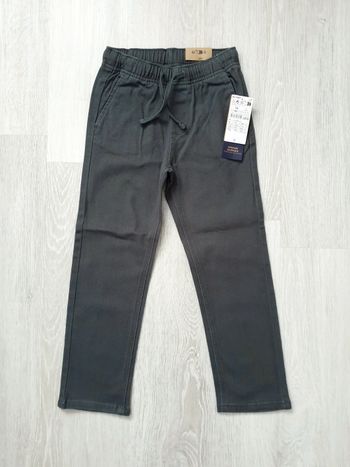 Pantalon vert de gris - Kiabi