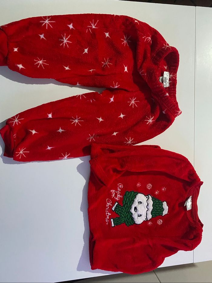Ensemble pyjama pilou pilou rouge et bleu taille 4 ans le  twsity  Company