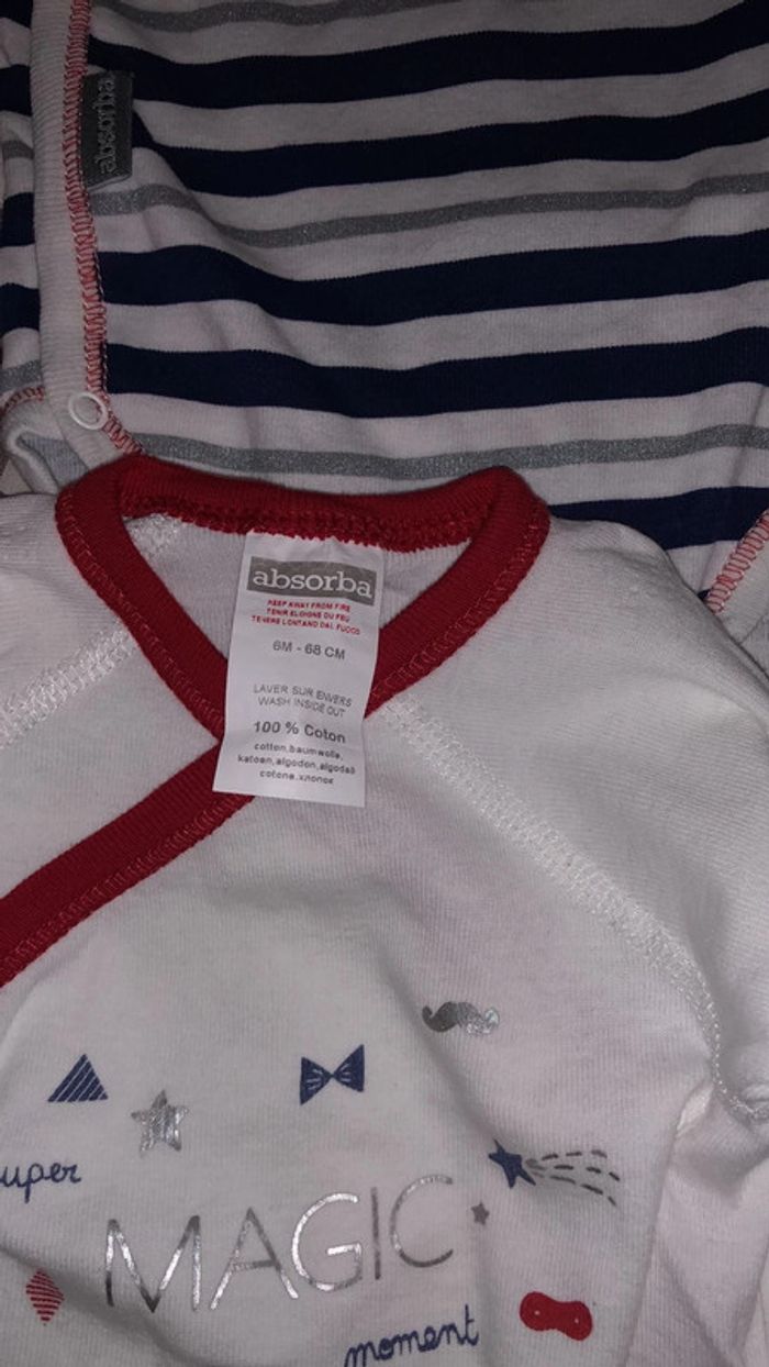 Lot body Absorba - photo numéro 4