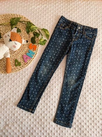 Pantalon fleuri la halle 4 ans