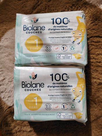 Couche biolane