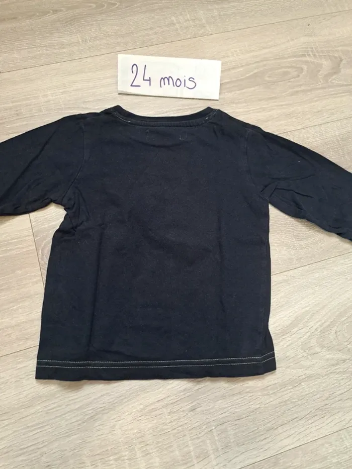 T-shirt manches longues 24 mois - photo numéro 2
