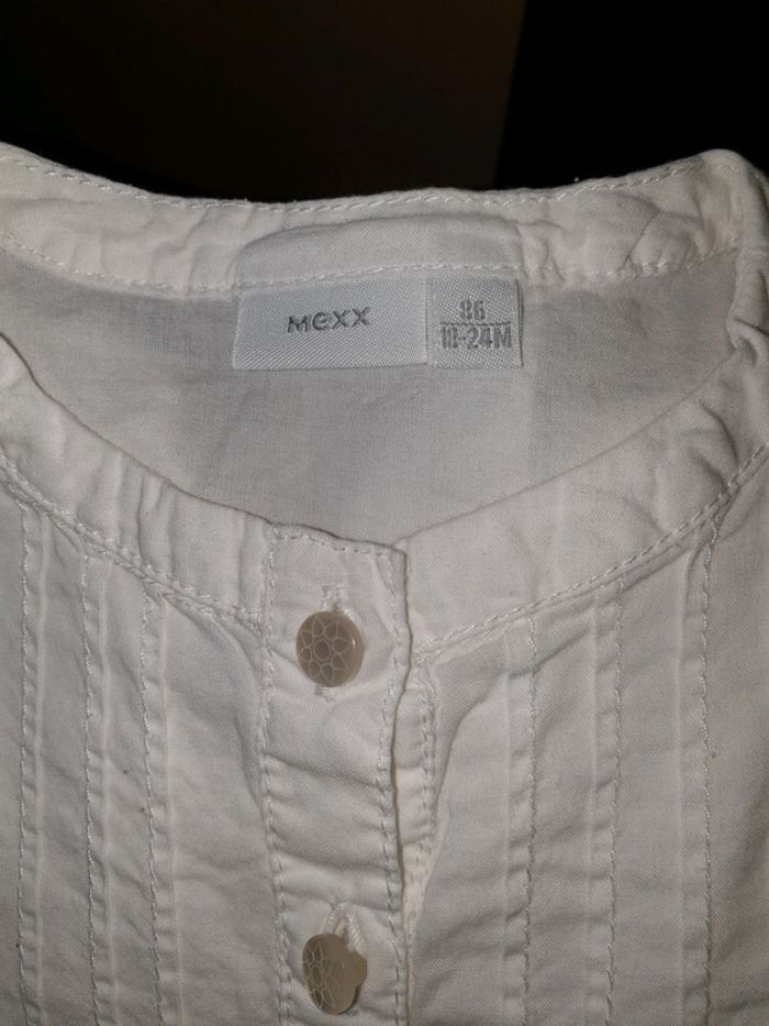 Tunique blanche MEXX 24 mois - photo numéro 4