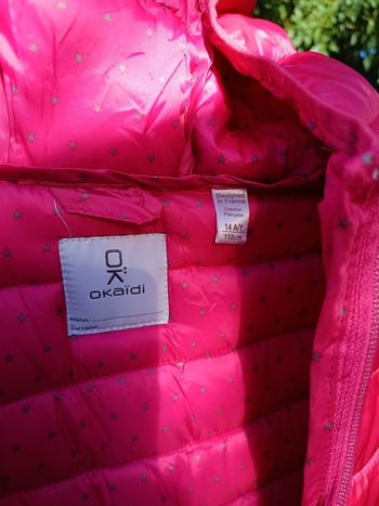 Doudoune légère Okaïdi comme neuve 14 ans