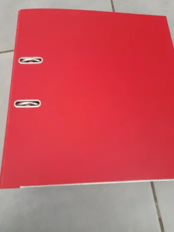 Classeur rouge