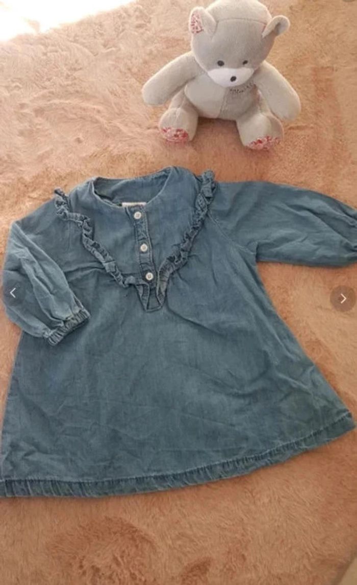 Robe effet jean
