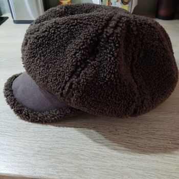 Casquette gavroche marron