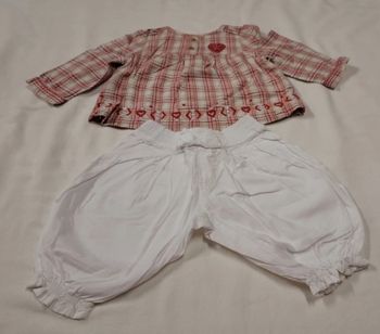 Ensemble 2pieces fille 3mois