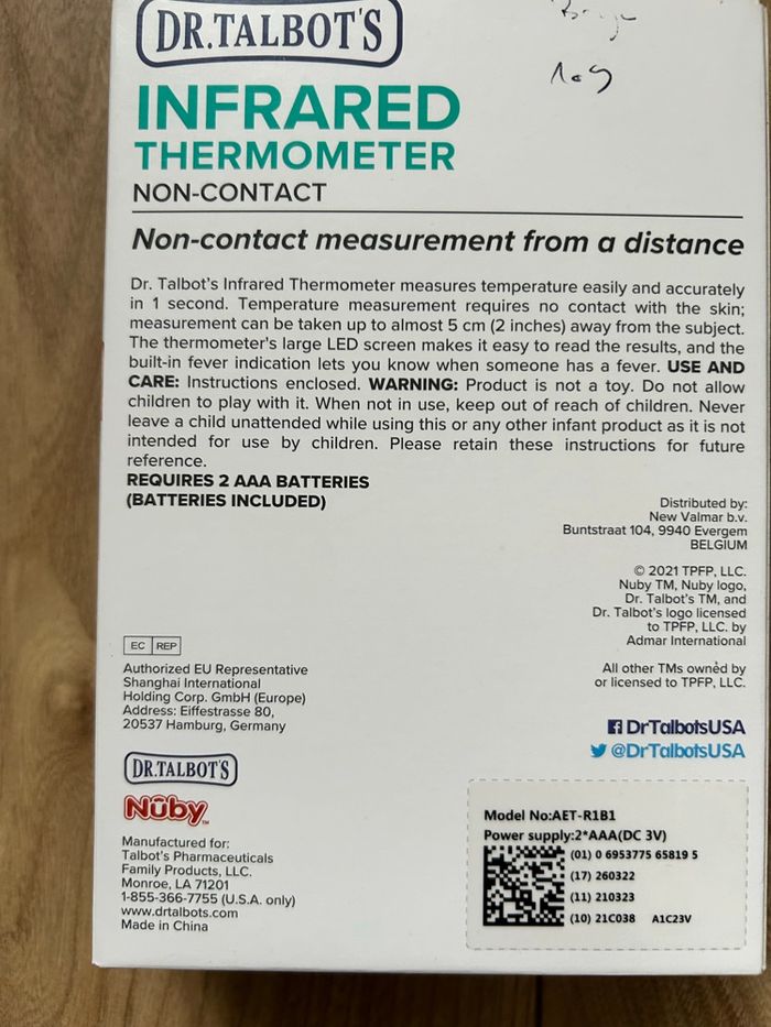 Thermomètre frontal - photo numéro 2