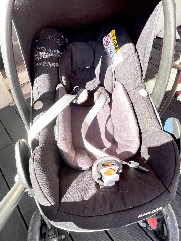 Poussette 3 en 1 - Bébé confort / Maxi cosy - photo numéro 7