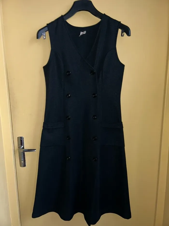Robe chasuble vintage seventies - photo numéro 2