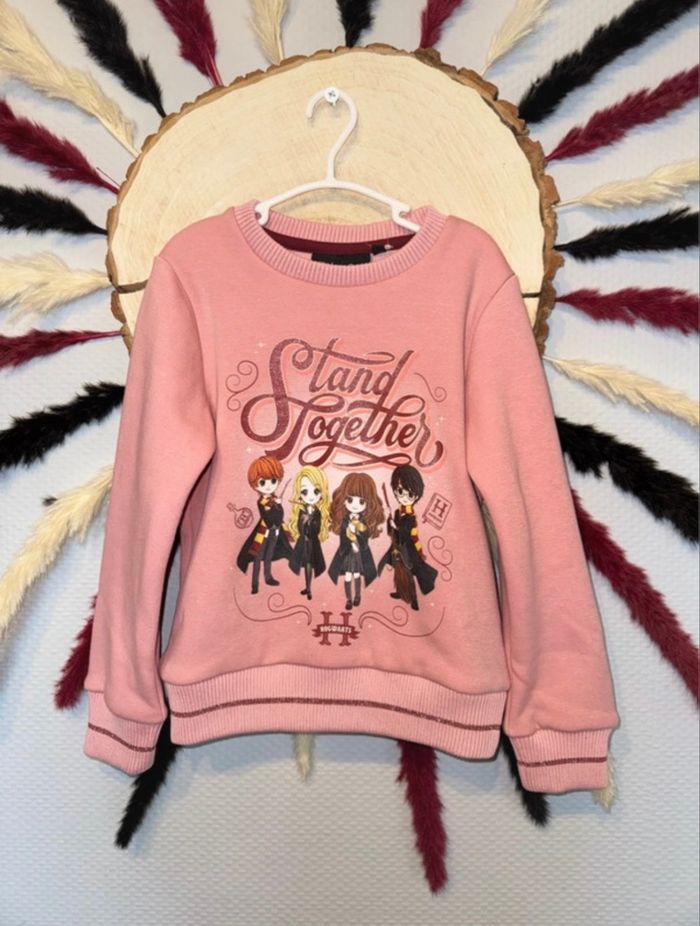 Magnifique pull rose Harry Potter 6 ans - neuf avec étiquette - photo numéro 3