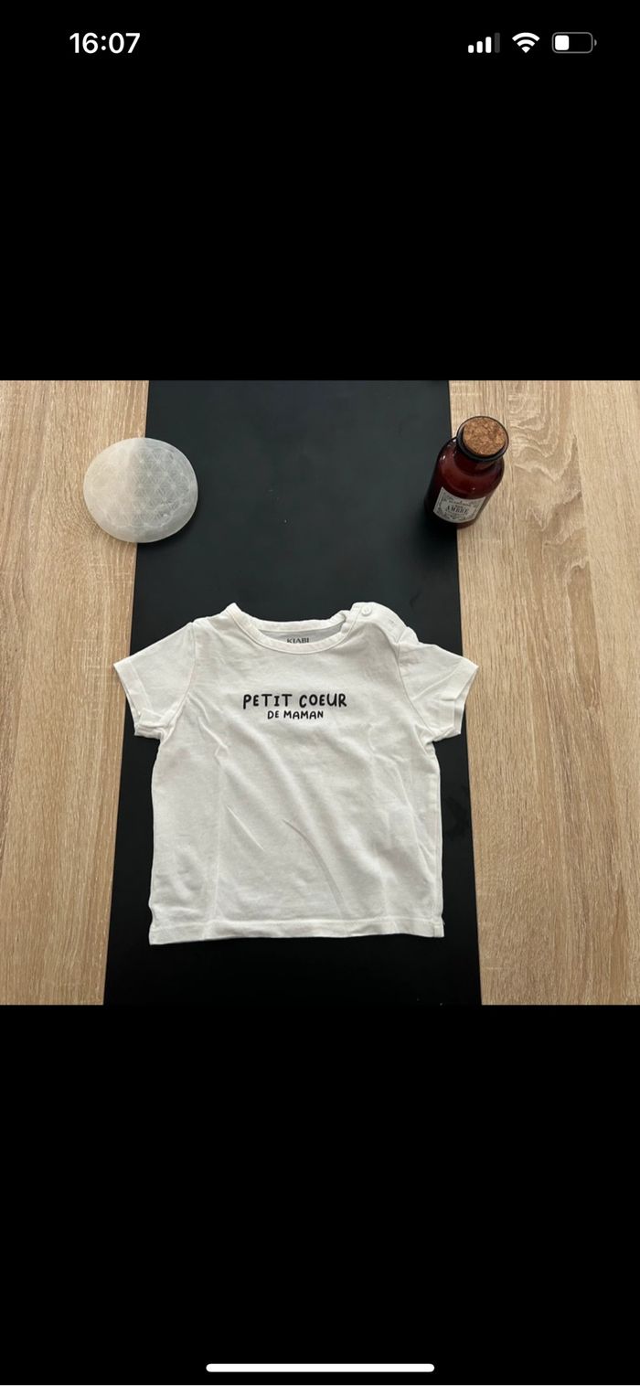Lot de 7 tee-shirts et 1 salopette - photo numéro 3