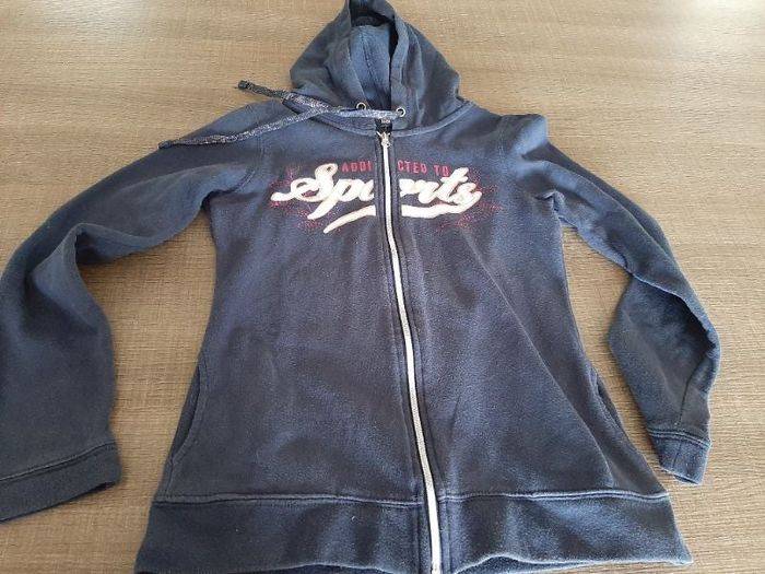 Sweat zippé à capuche Taille S