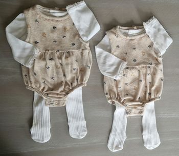 Ensemble barboteuse KIABI 1M 56 cm 4 kg