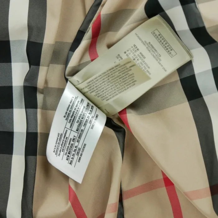 Burberry Doudoune à capuche Femme Taille S Kaki #Qwe2004 - photo numéro 15