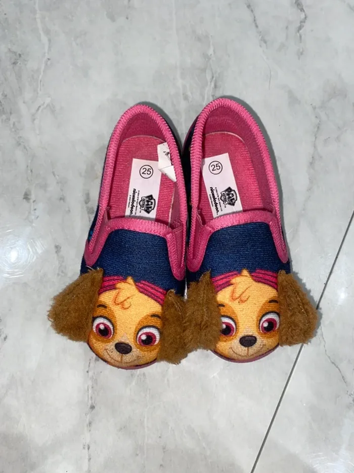 Chaussons paw patrol fille
