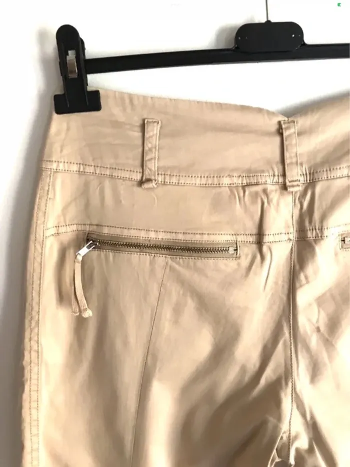 Pantacourt beige taille 40 One Step - photo numéro 8