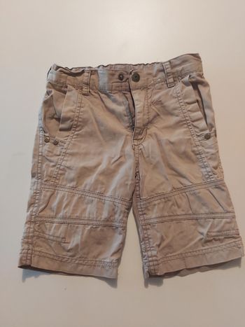 Short enfant 4 ans – Beige, taille réglable