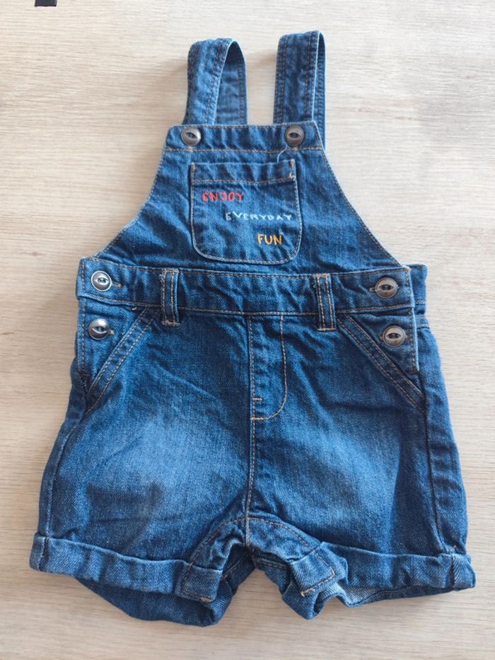 Salopette short