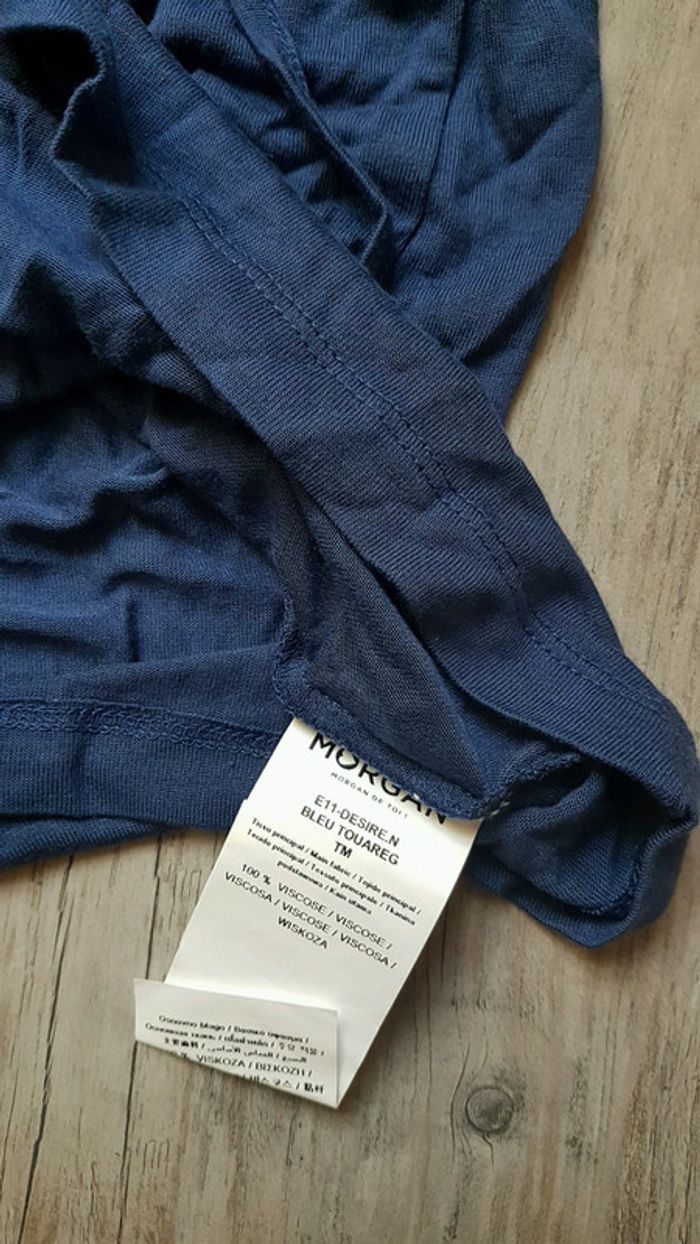 Débardeur bleu - photo numéro 3