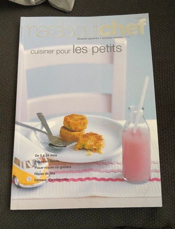 Livre Recettes cuisiner pour les petits bébés