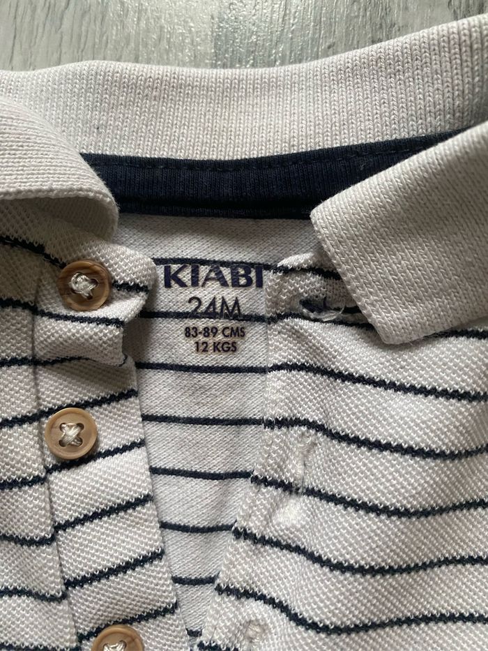 Polo à rayures 24 mois - photo numéro 3