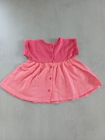 Robe bébé fille DPAM Du Pareil au Même 6 mois comme neuve