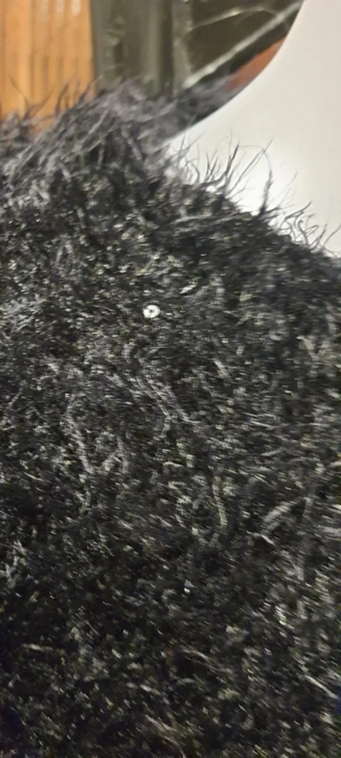 Pull femme "Atmosphère" noir/ sequin taille S - photo numéro 4