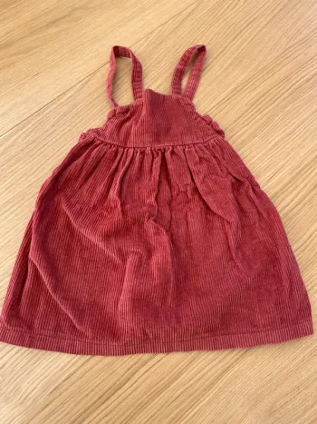 Robe velours côtelé