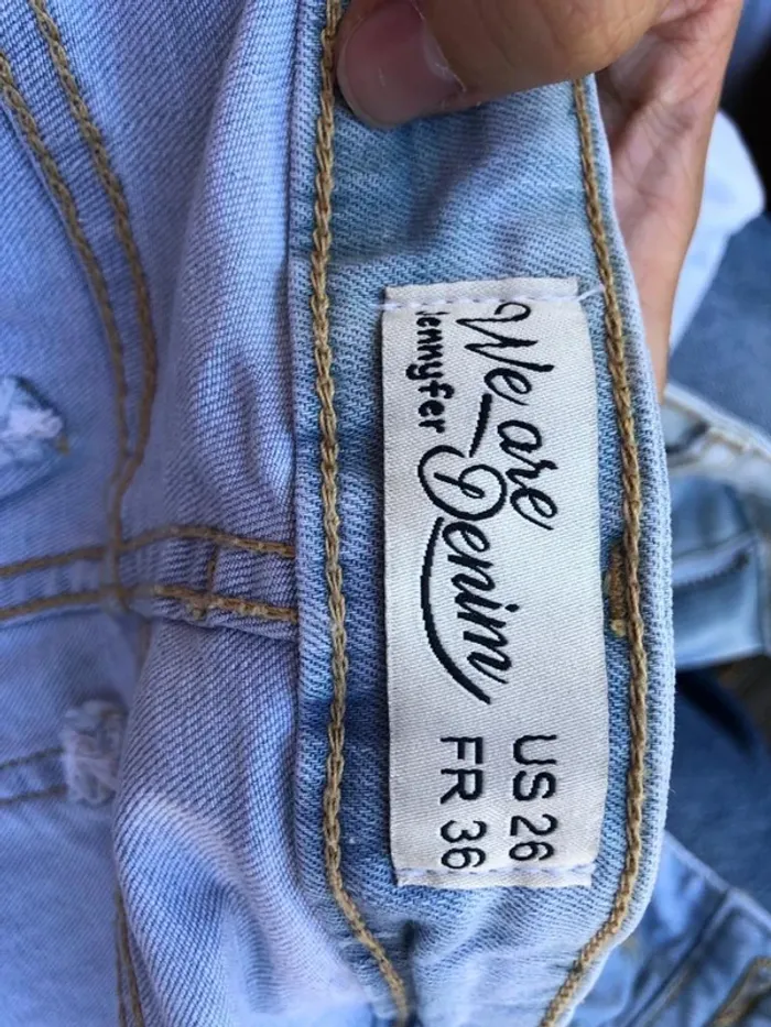 Short en jean femme - photo numéro 2