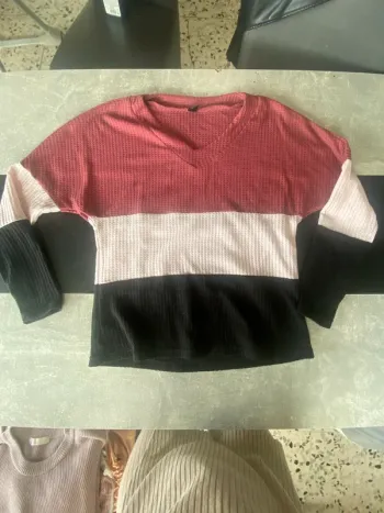 Pull col V M - shein