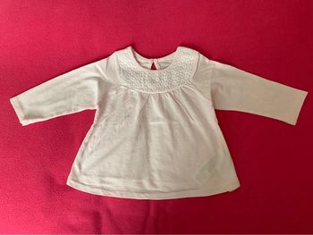 Blouse manches longues Obaïbi 6 mois - 68cm
