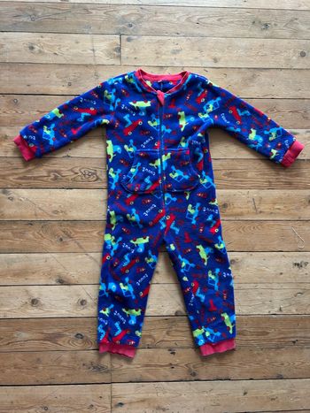 Pyjama pilou dinosaures voitures 4 ans