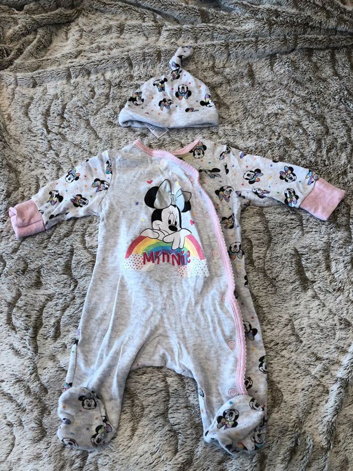 Pyjama Minnie Disney 0/3 mois