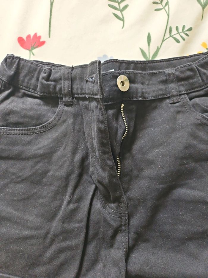 Short toile noir gemo t 12 ans tbe - photo numéro 2