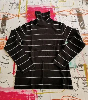 Tee-shirt bikool col roulé 12 ans