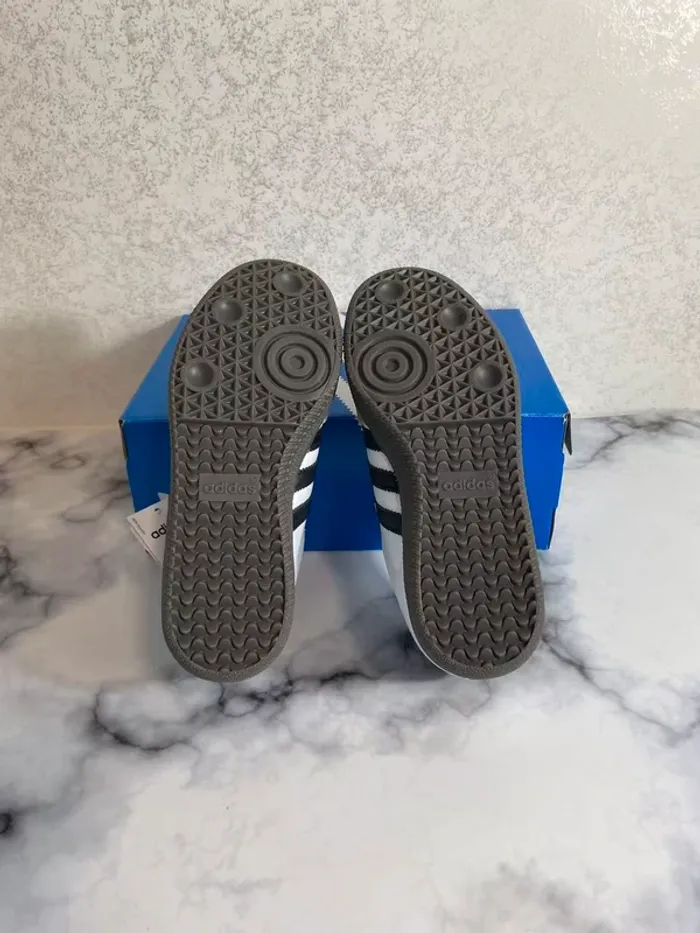 adidas Originals Samba OG 'Blanc/Gris Foncé' Taille 40 - photo numéro 5