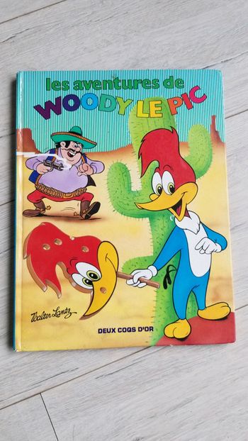 Livre album vintage Woody Le pic