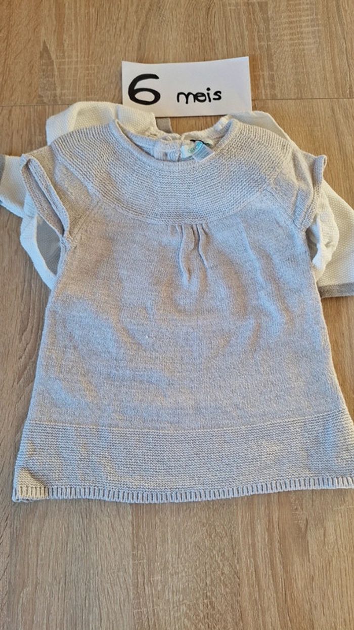 🌜 Ensemble robe cardigan 6 mois. #lunaGL6mois🌛 - photo numéro 3