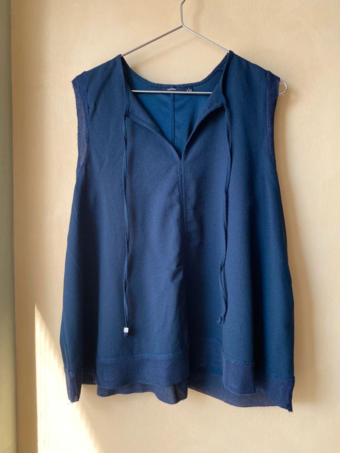 Blouse marine Kiabi L - photo numéro 2