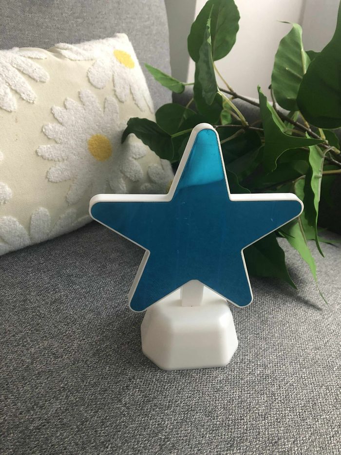 ⭐💡 Miroir en forme d’étoile avec LED ! - photo numéro 4